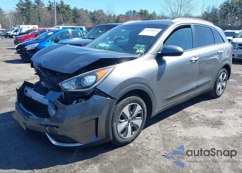 2017 Kia Niro Lx from USA, damaged, VIN KNDCB3LC0H5041371